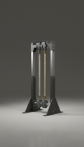 Matte Black Gantry Rope Trainer