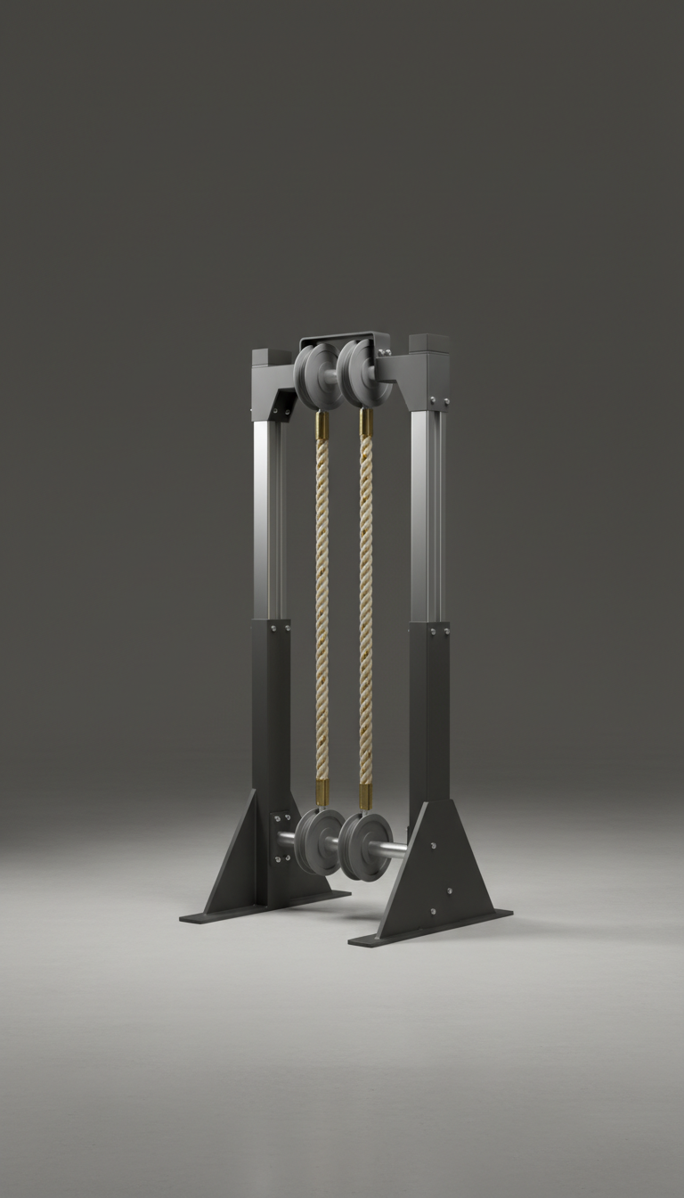 Matte Black Gantry Rope Trainer