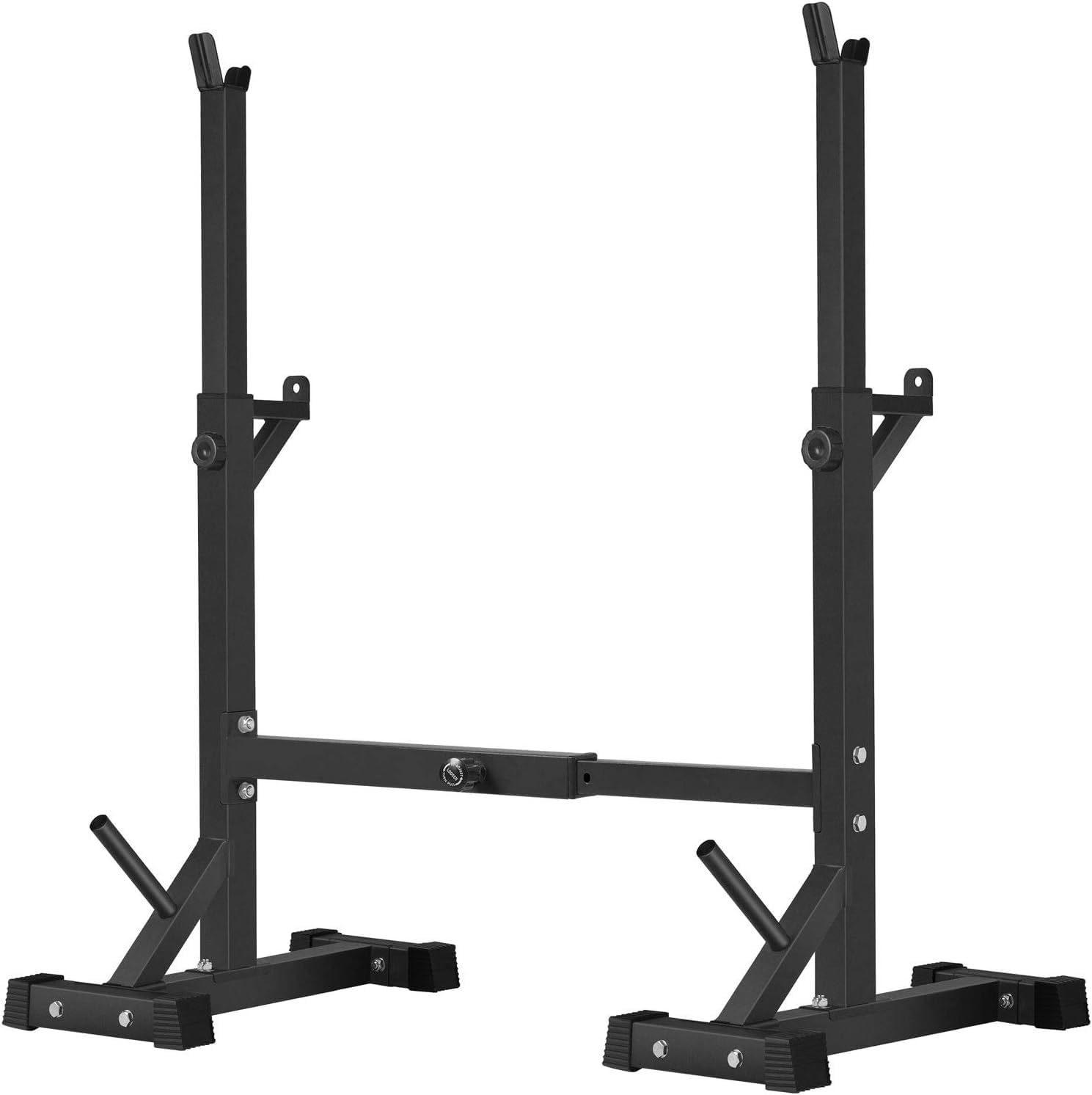 Adjustable 550LBS Squat Rack for Home Gym Bench Press Training