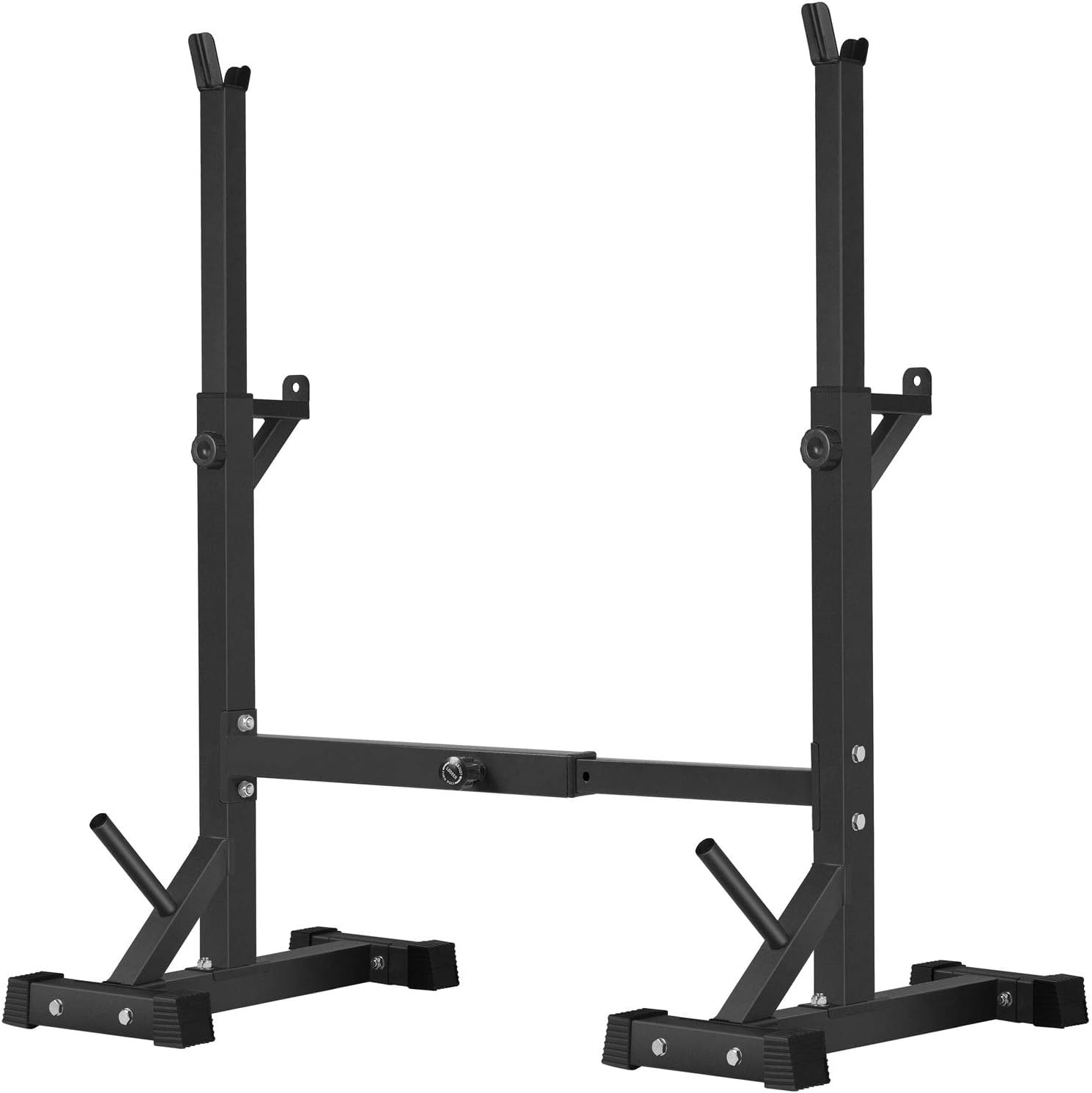 Adjustable 550LBS Squat Rack for Home Gym Bench Press Training