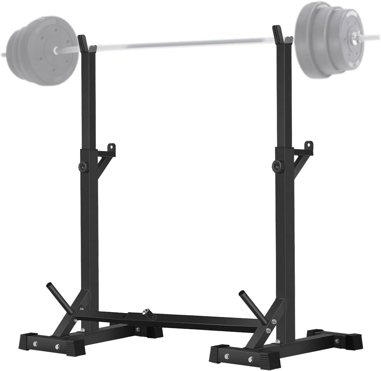 Adjustable 600LBS Multi-Function Squat Rack for Home Gym Lifting