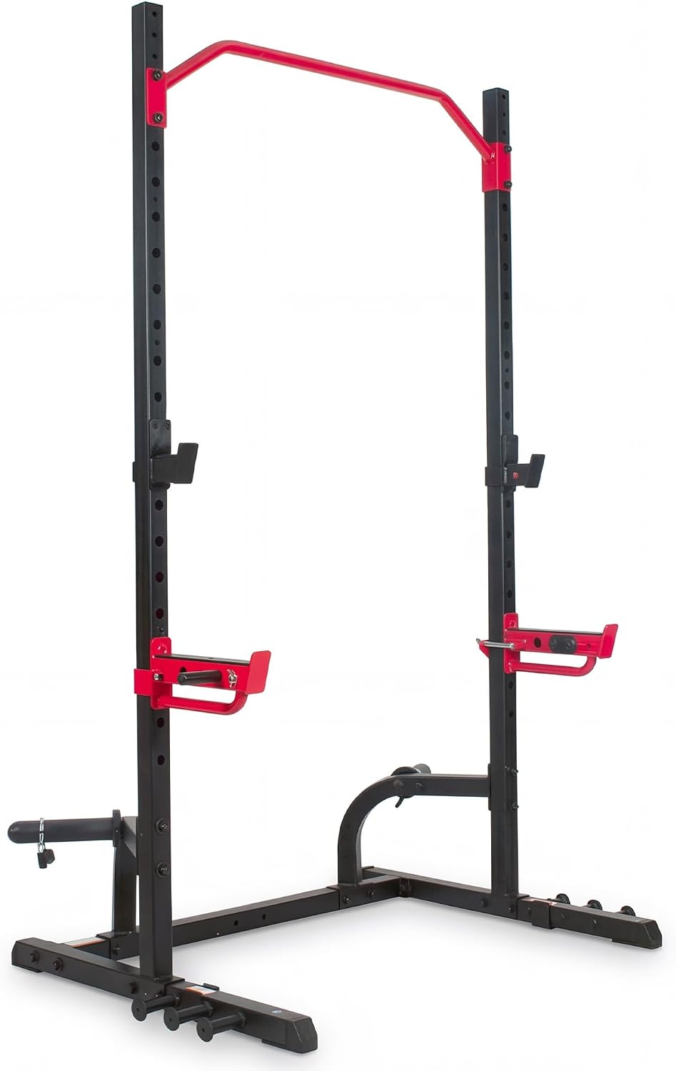 Multifunctional Home Gym Equipment with Squat Rack & Adjustable Bench