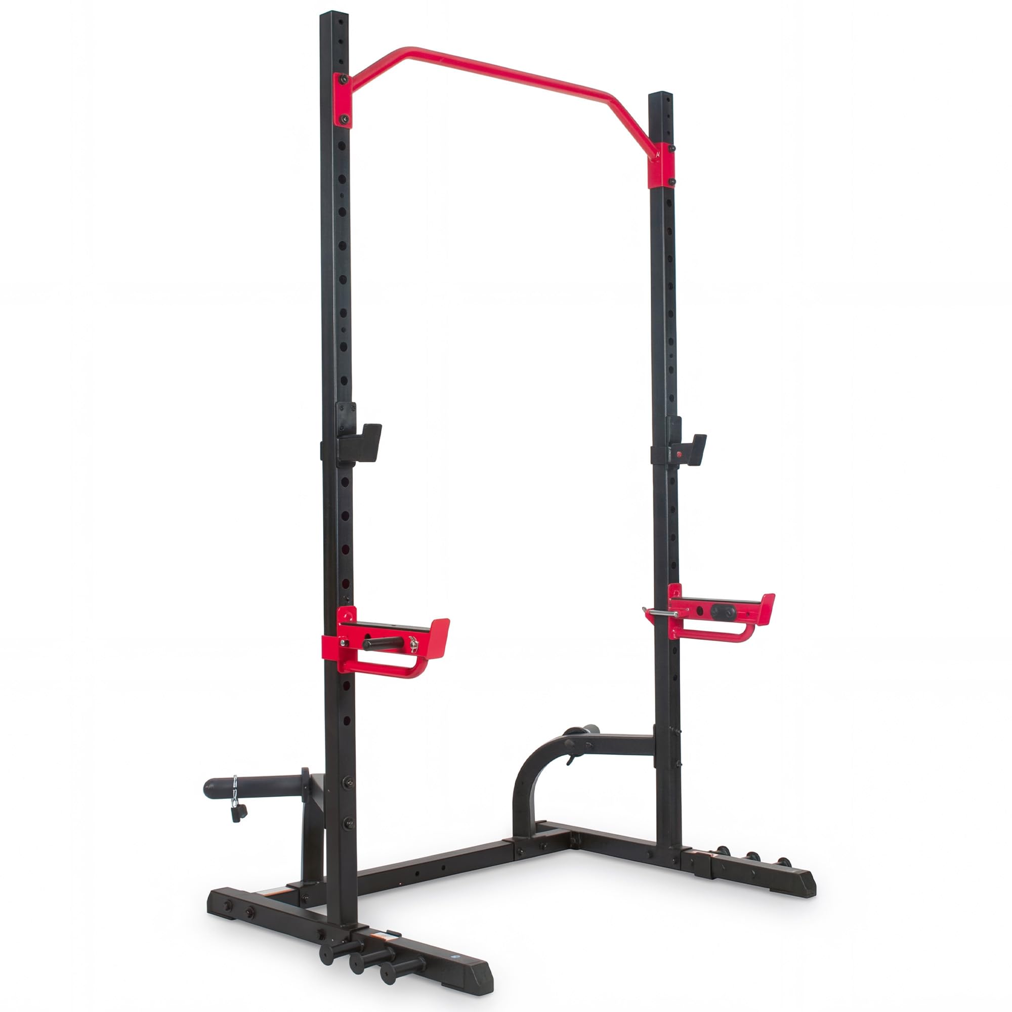 Multifunctional Home Gym Equipment with Squat Rack & Adjustable Bench