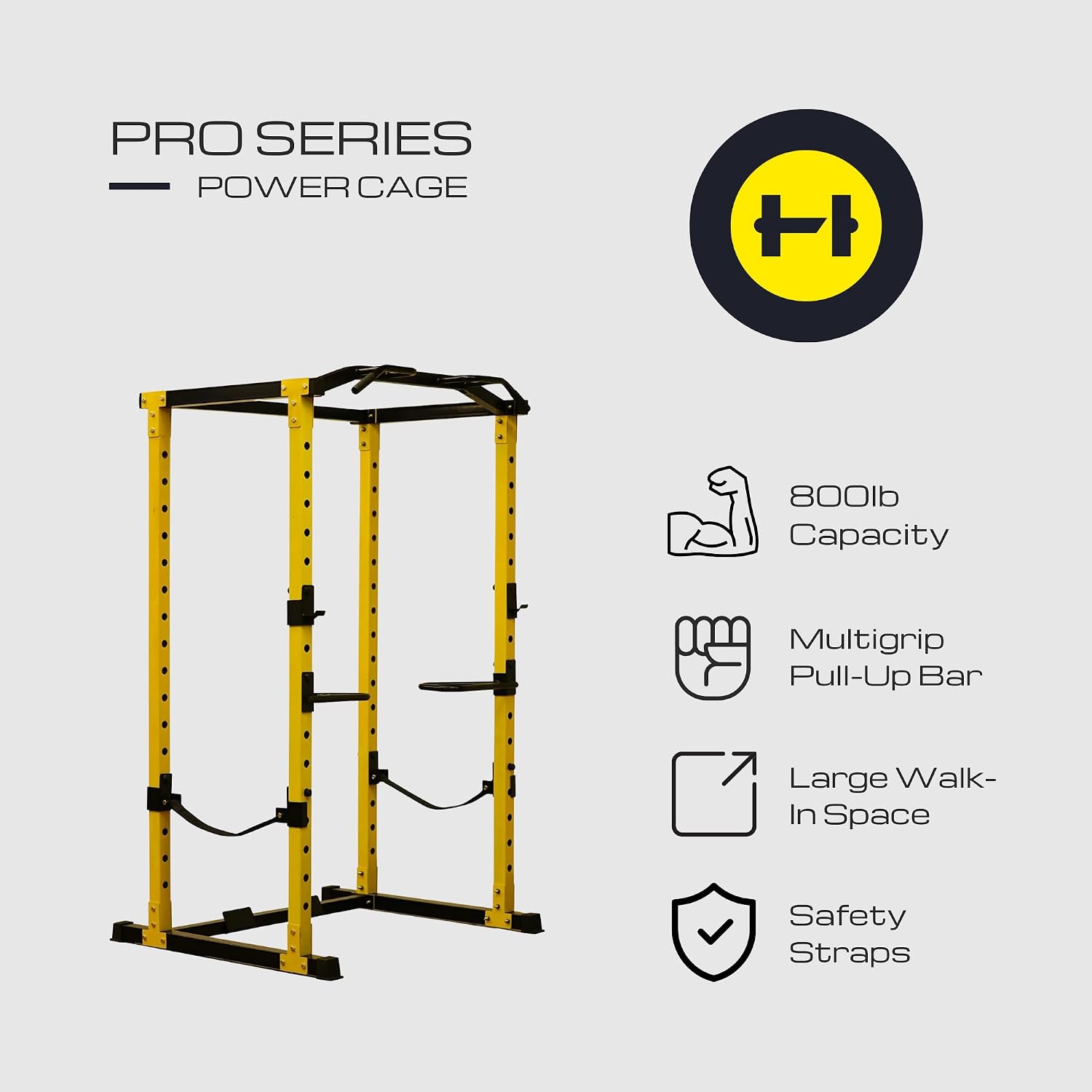 Heavy Duty Cable Crossover Attachment for Home Power Rack Training