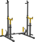 Adjustable Portable Squat Rack 690LBS Home Gym Weight Lifting Equipment