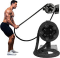 Wall Mount Adjustable Pulley Trainer Upper Body Gym Equipment