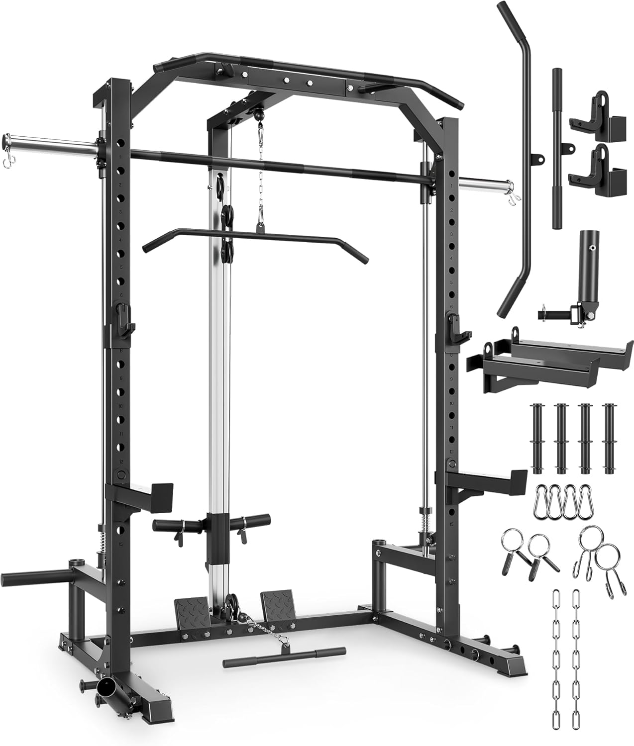 Multi-Functional Smith Machine Full Body Home Training Rack