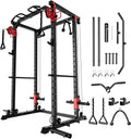 1600LB All-in-One Power Cage Dual Pulley LAT Pull Down Home Gym