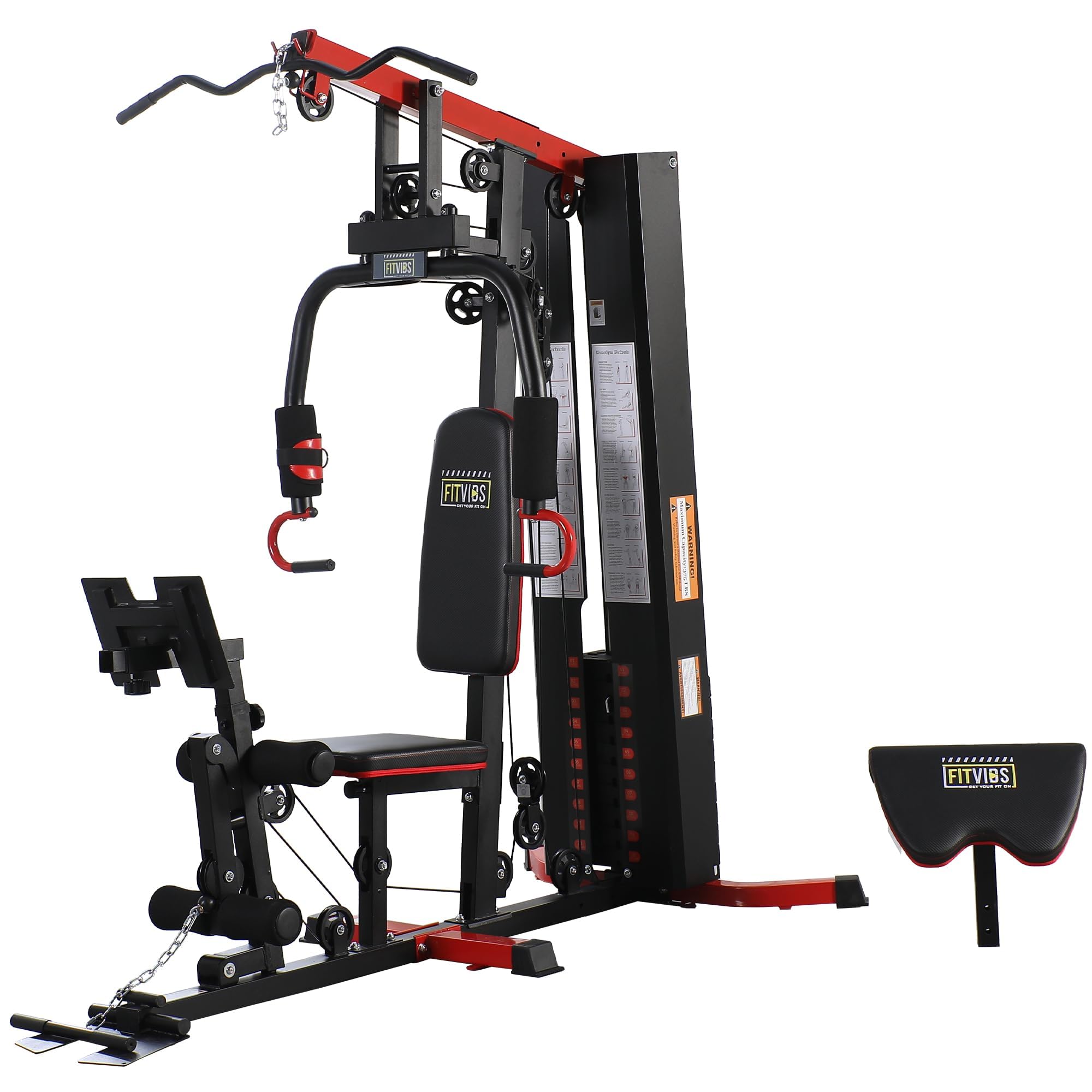 All-in-One Weight Machine Pulley System Full Body Home Gym Station