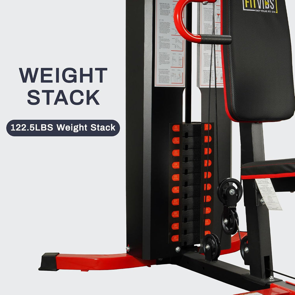 Multifunctional Weight Machine Full Body Home Gym Training Station